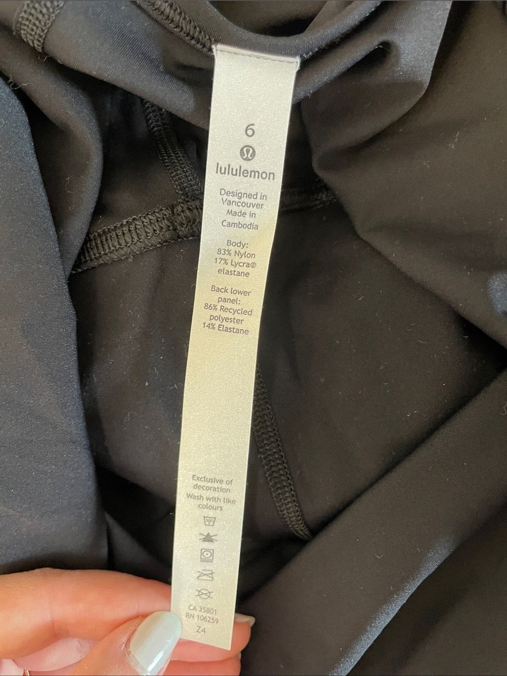 Lululemon NWT Lululemon Serene Stride Dress Black 6 Size M / US 6-8 / IT 42-44 - 11 Thumbnail