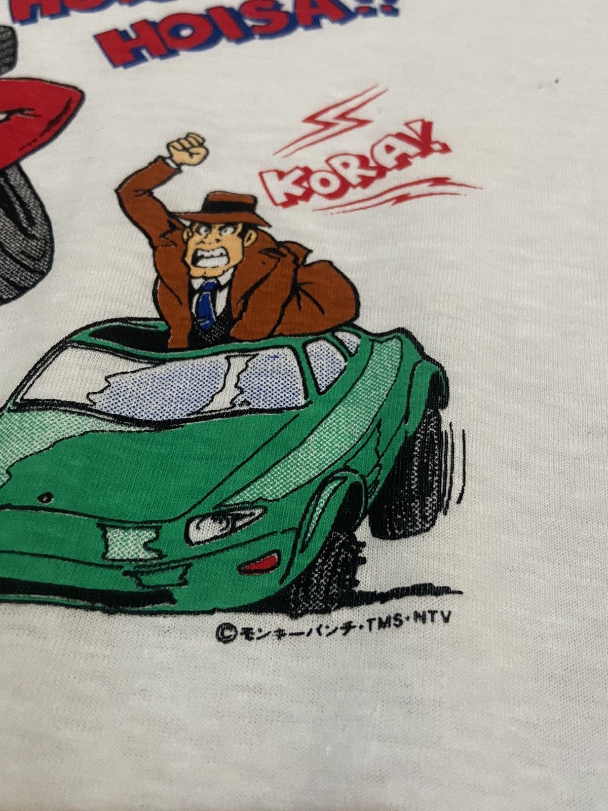 Anime × Cartoon Network × Vintage Lupin Promo Tee Bridgestone Size US L / EU 52-54 / 3 - 3 Thumbnail