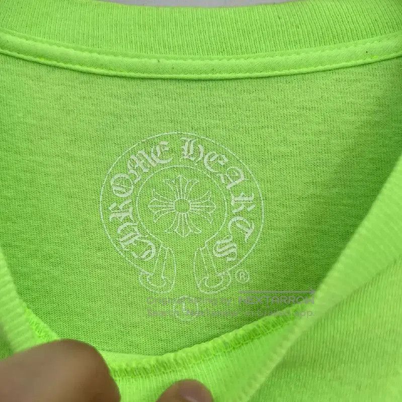 Chrome Hearts Chrome Hearts Men's Long Sleeve Green Sweatshirt . Size US L / EU 52-54 / 3 - 2 Thumbnail
