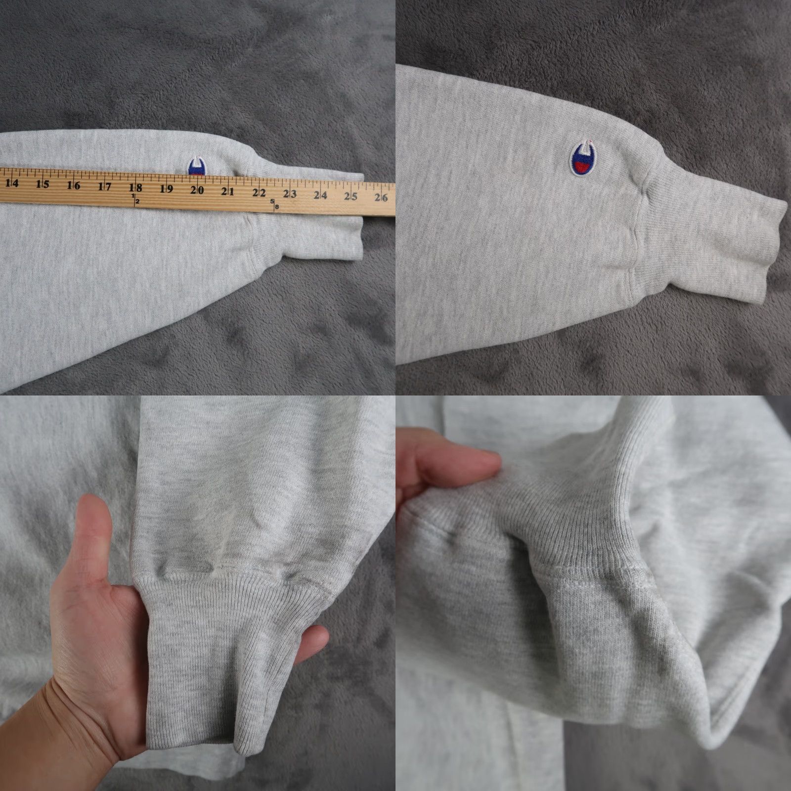 Champion VINTAGE Champion Reverse Weave Crewneck Sweatshirt XXL Gray 90s Mens Size US XXL / EU 58 / 5 - 8 Thumbnail