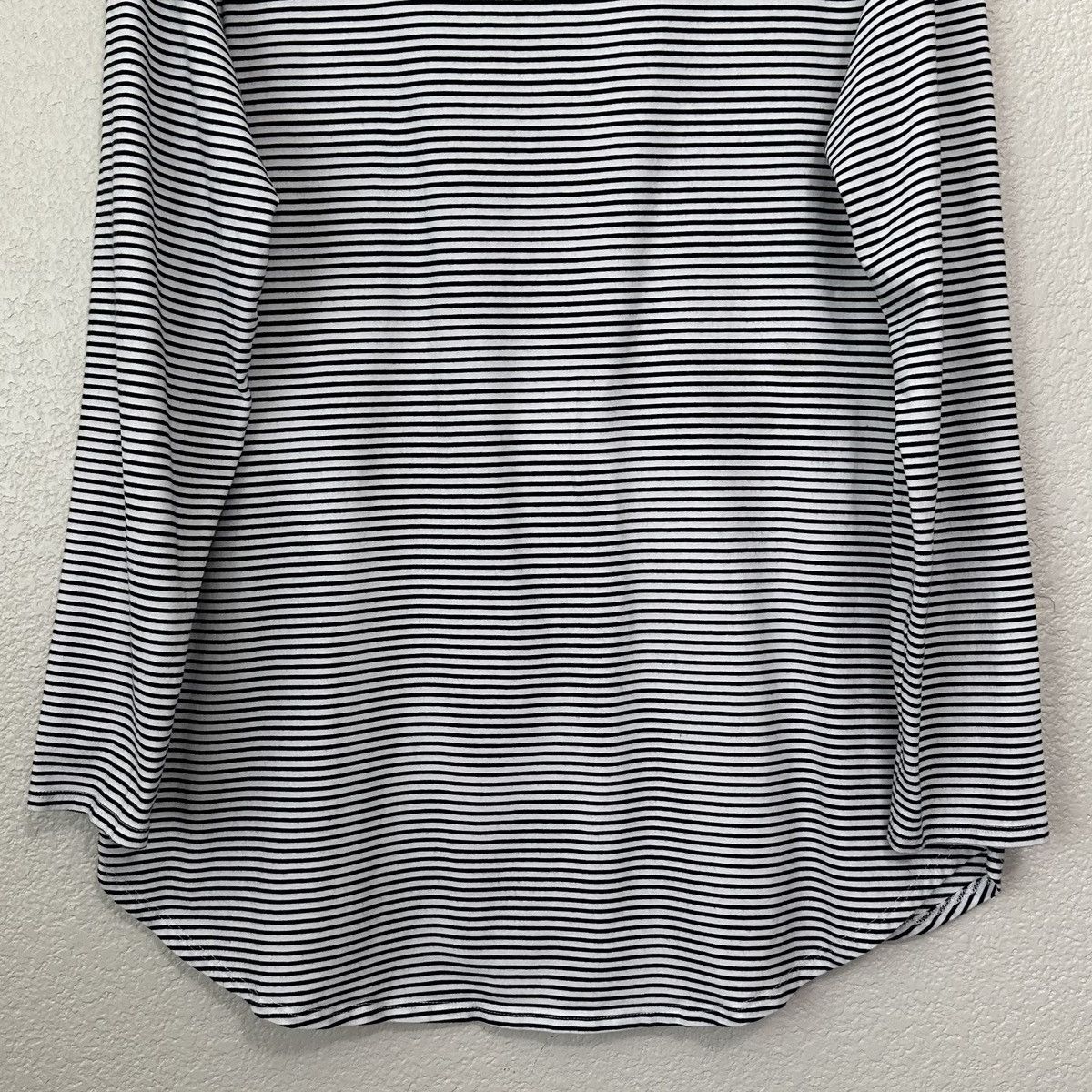 Other Soft Surroundings Pima Cotton V-neck Long Sleeves Tee Size L / US 10 / IT 46 - 7 Thumbnail