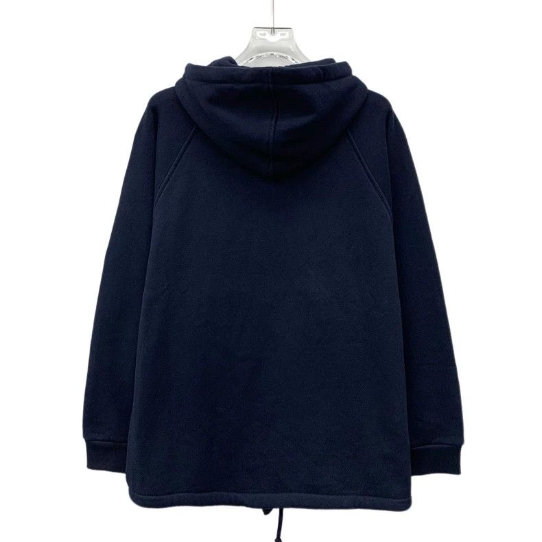 Gucci Gucci Dark blue striped woven cotton hooded half-zipper lo Size US S / EU 44-46 / 1 - 2 Thumbnail