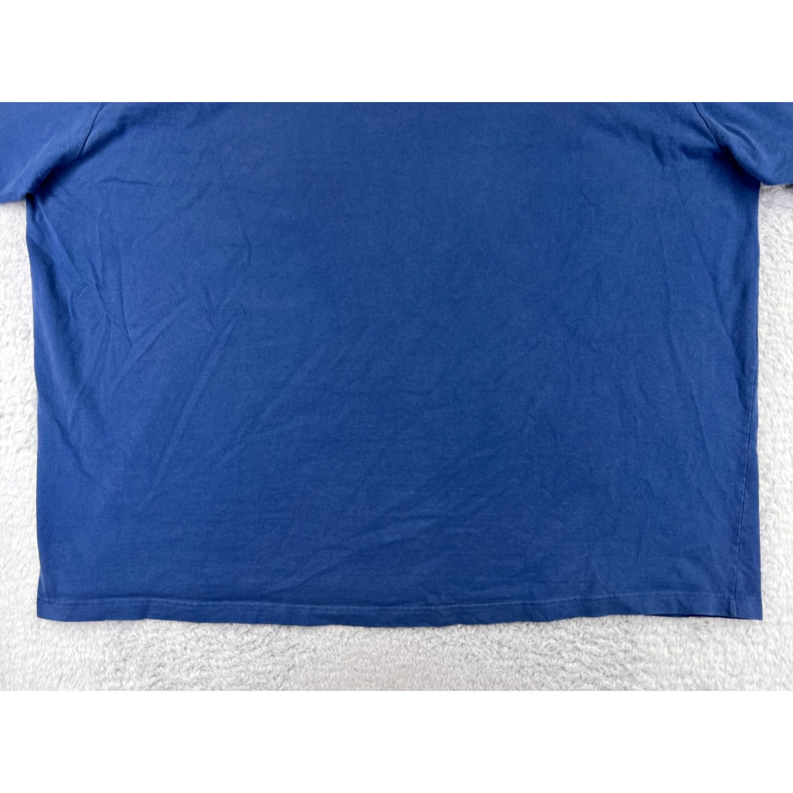 Carhartt Carhartt Shirt Men 4XL Blue Short Sleeve Crew Neck 100% Cotton T-Shirt Modern Work Logo Embroidered Size US XXL / EU 58 / 5 - 6 Thumbnail