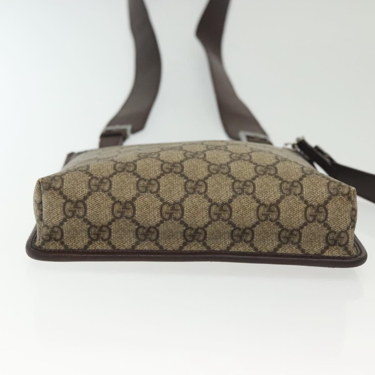 Gucci GUCCI GG Supreme Shoulder Bag Pvc Beige Silver Size ONE SIZE - 9 Thumbnail