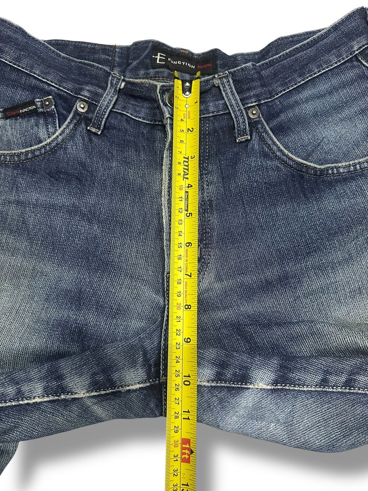 Edwin Edwin Function With Distressed and Baggy Loose Style & Faded Size US 31 - 14 Thumbnail