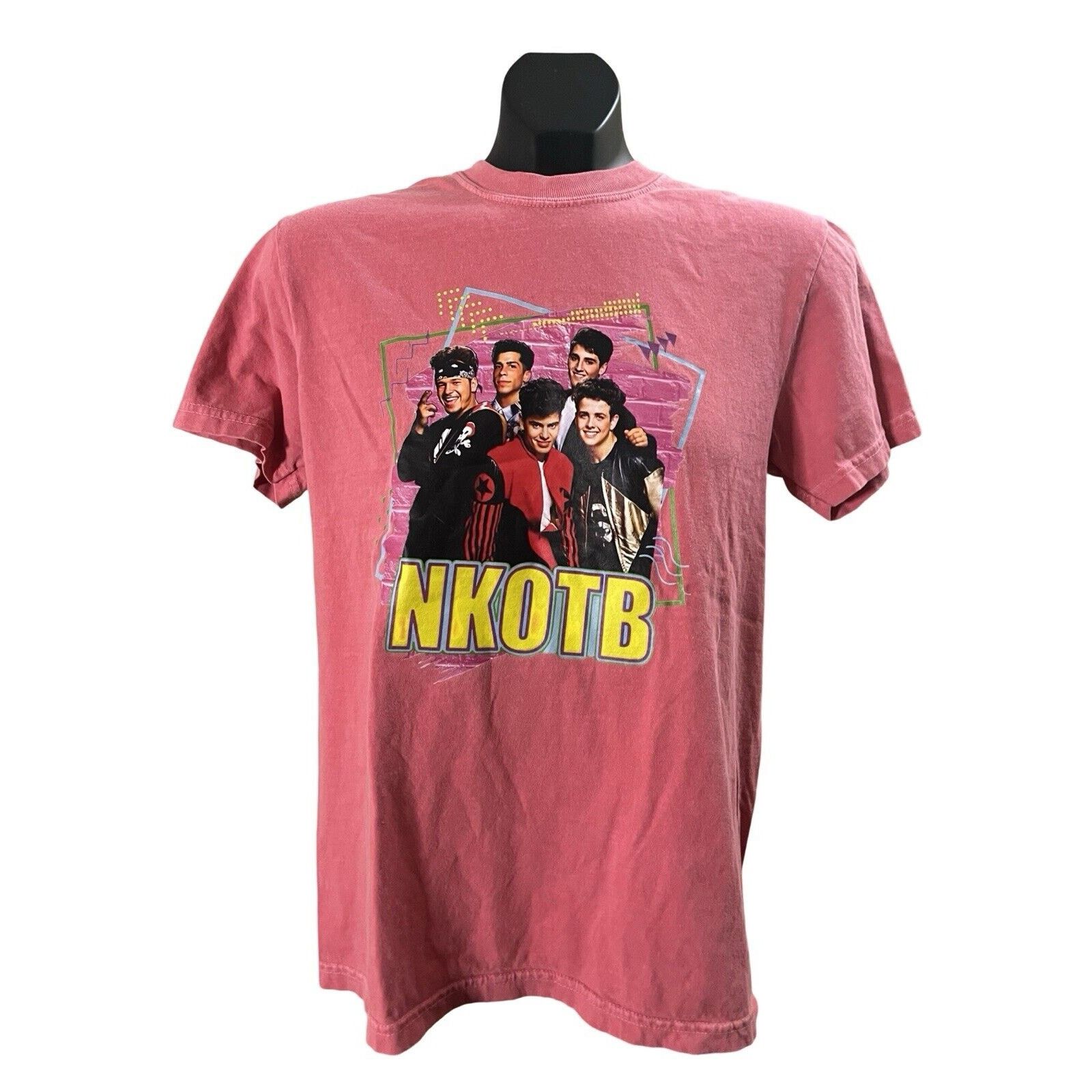 Comfort Colors NKOTB Small Red New Kids on the Block Band Tee 80s Pop Music Size US S / EU 44-46 / 1 - 1 Thumbnail