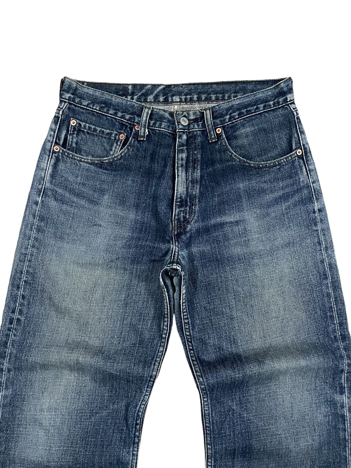 Levi's Vintage Levi’s Stone Wash Denim Baggy Straight Cut Jeans Size US 32 / EU 48 - 3 Thumbnail