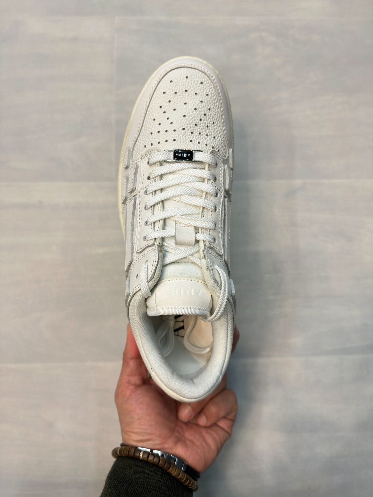 Amiri amiri casual shoes in white leather Size US 9 / EU 42 - 1 Thumbnail