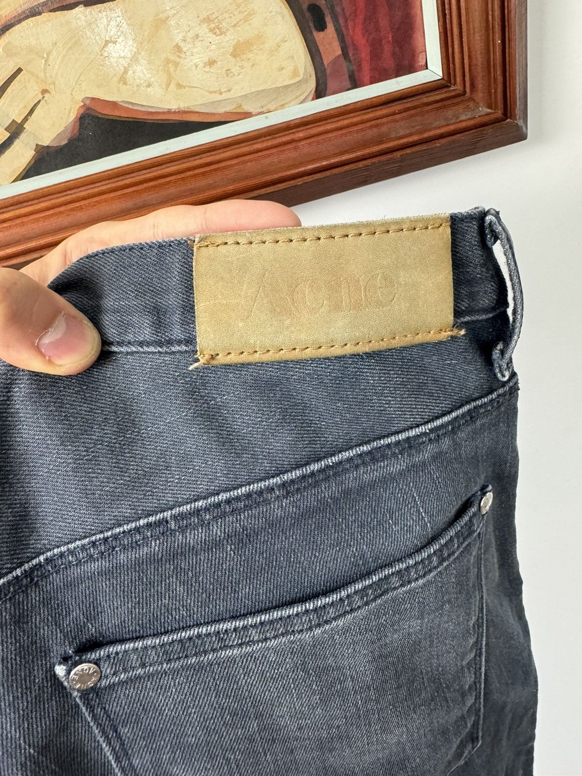Acne Studios Acne Studios Jeans Slim Fit Denim Pant Rock Casual Luxury Size US 32 / EU 48 - 4 Thumbnail