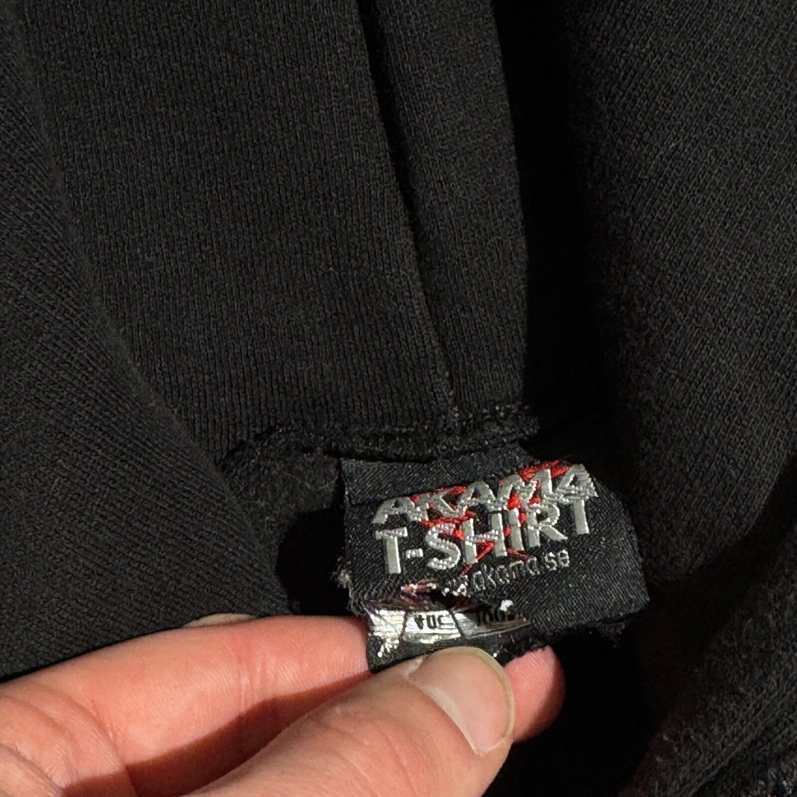 Vintage Vintage Black Cotton Hoodie Size S 90s Gambling Card Car Y2K Size US S / EU 44-46 / 1 - 6 Thumbnail