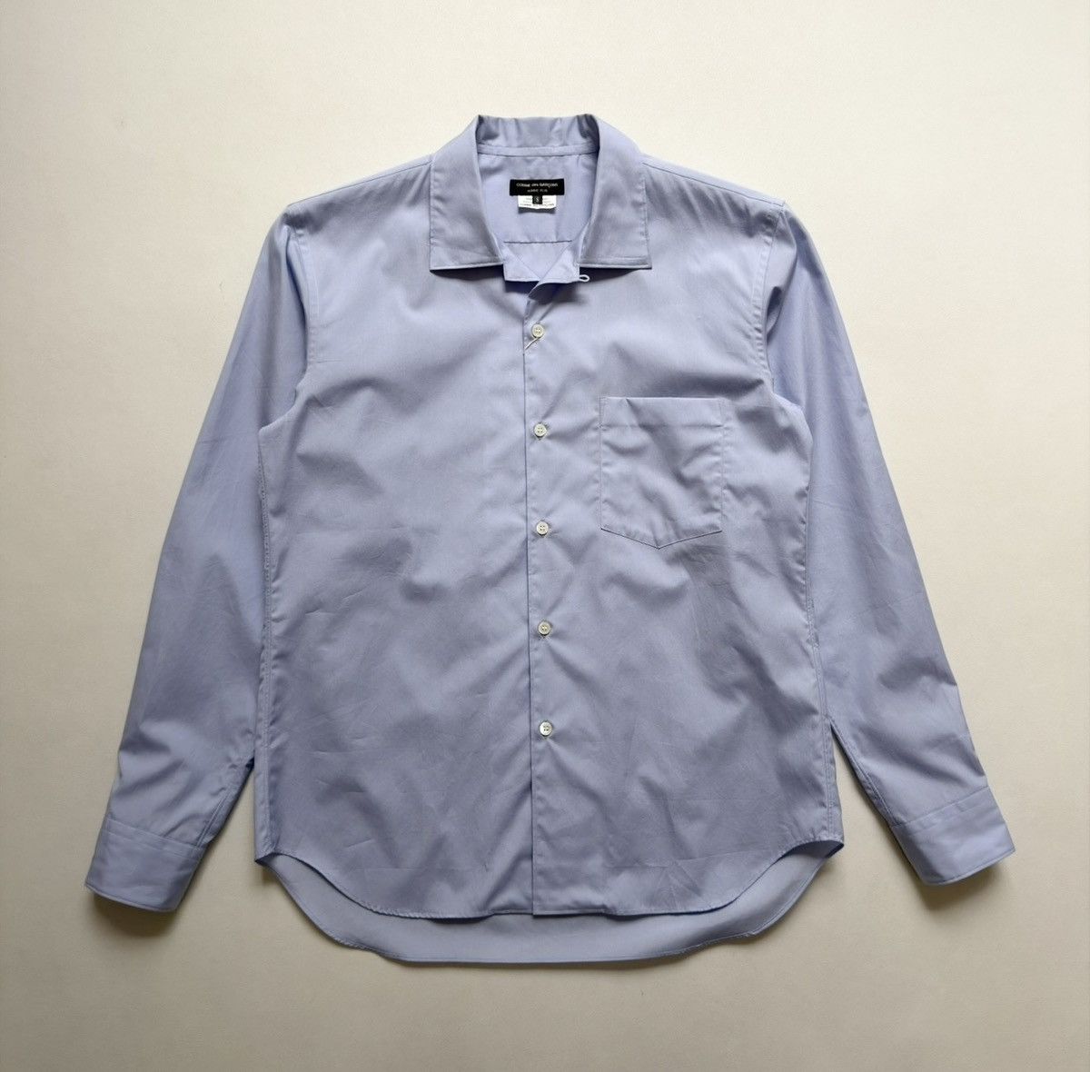 Comme des Garcons S/S 17 ‘Violet Blue’ Long Sleeve Shirt Size US S / EU 44-46 / 1 - 3 Thumbnail