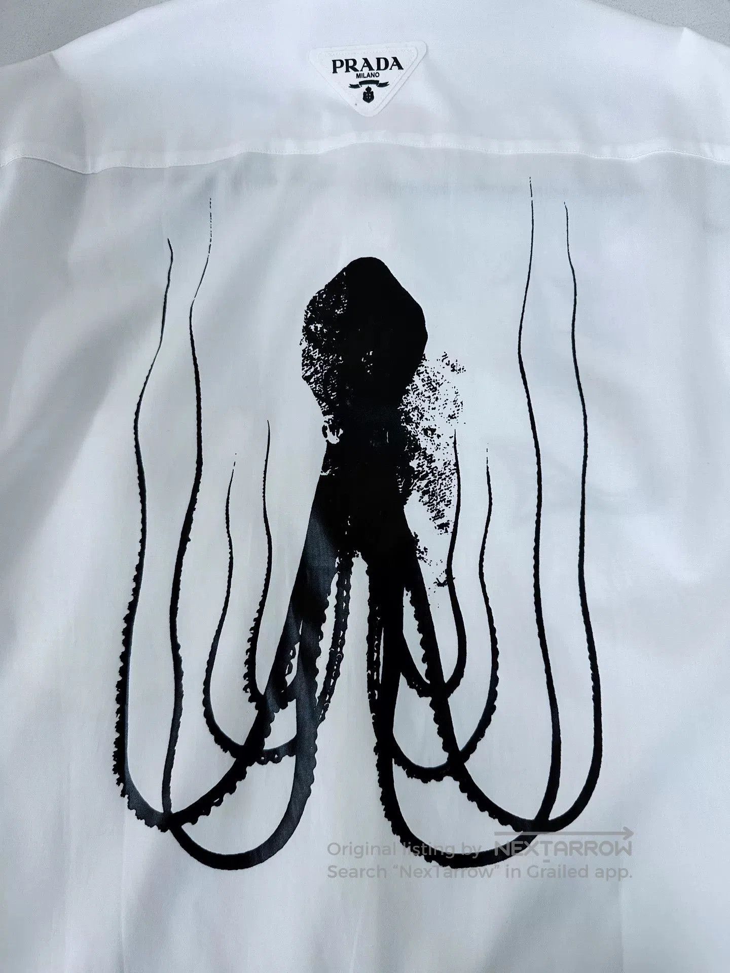Prada PRADA White Casual Shirt. Size US XXS / EU 40 - 5 Thumbnail