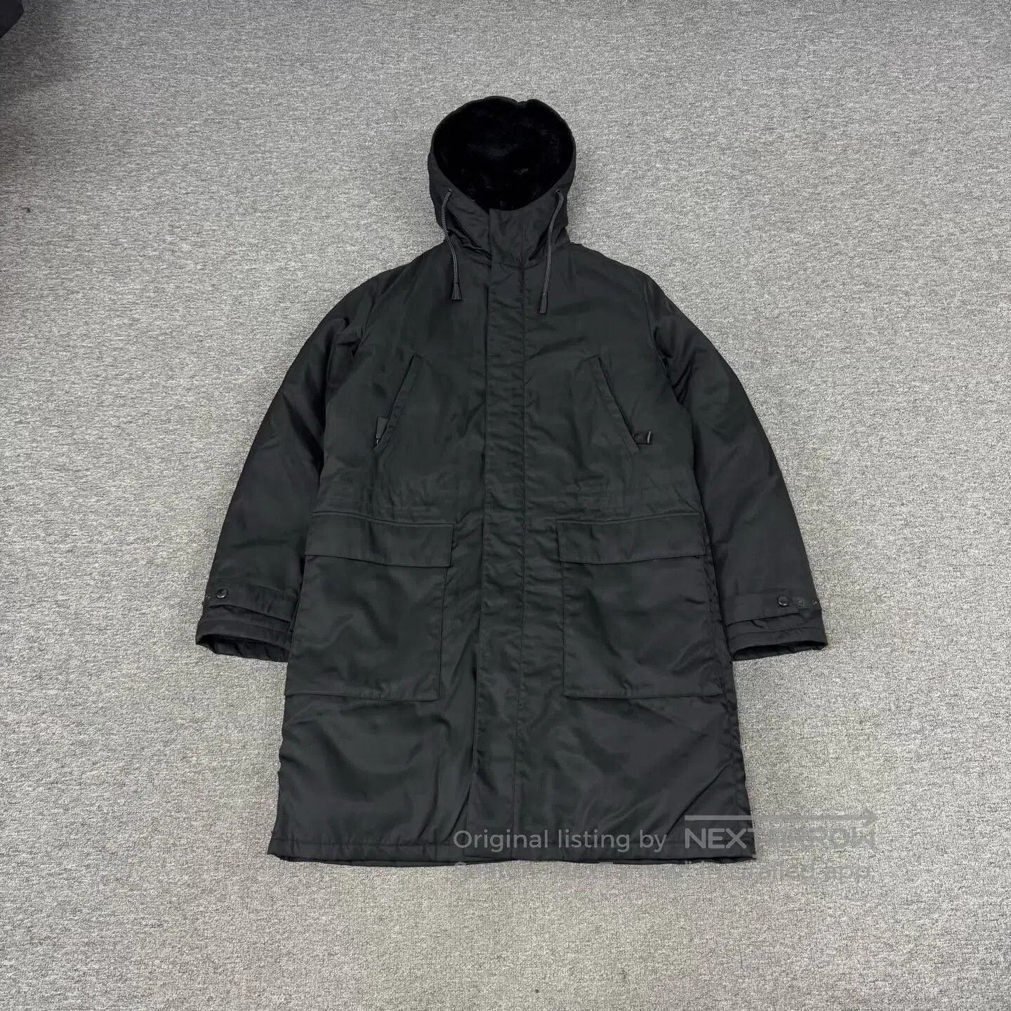 Prada Prada lining fabric is removable; long, hooded parka coat. Size US M / EU 48-50 / 2 - 1 Thumbnail