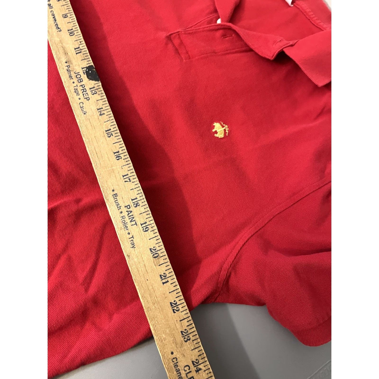 Brooks Brothers Brooks Brothers Original Fit Polo Shirt Adult XL Red Cotton Mens Performan XL Size US XL / EU 56 / 4 - 5 Thumbnail