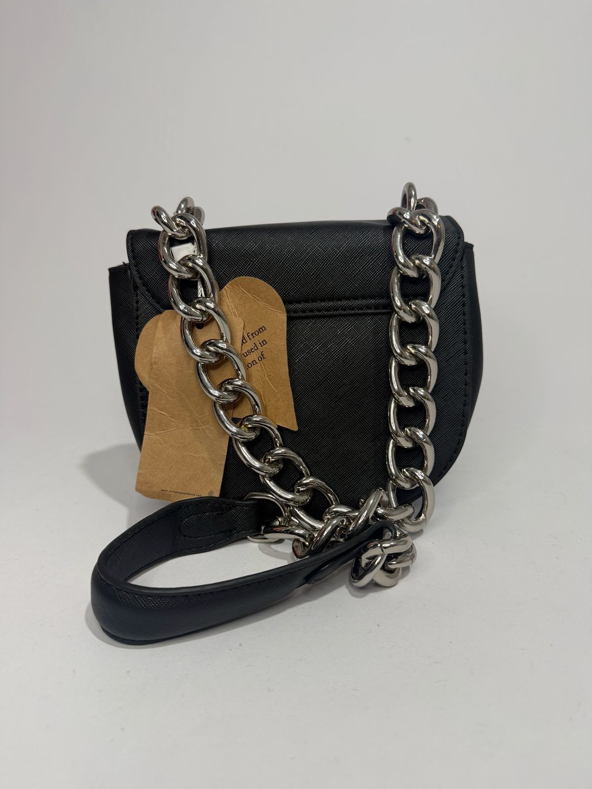 Vivienne Westwood Vivienne Westwood Black Orb Chain Shoulder Bag Size ONE SIZE - 5 Thumbnail