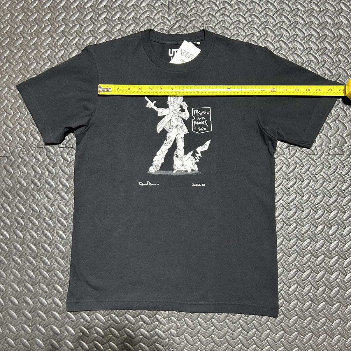 Pokemon × Uniqlo Uniqlo Pokemon Daniel Arsham Shirt Pikachu Black Mens XS NEW Size US XS / EU 42 / 0 - 7 Thumbnail