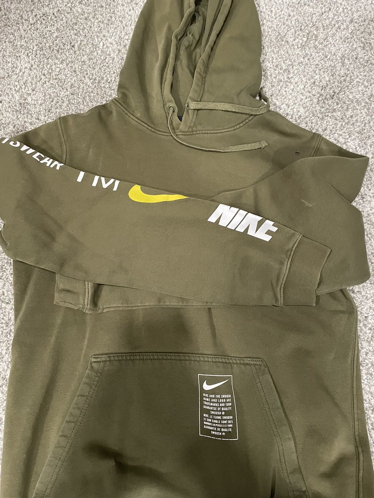 Nike Green Nike hoodie Size US S / EU 44-46 / 1 - 2 Thumbnail