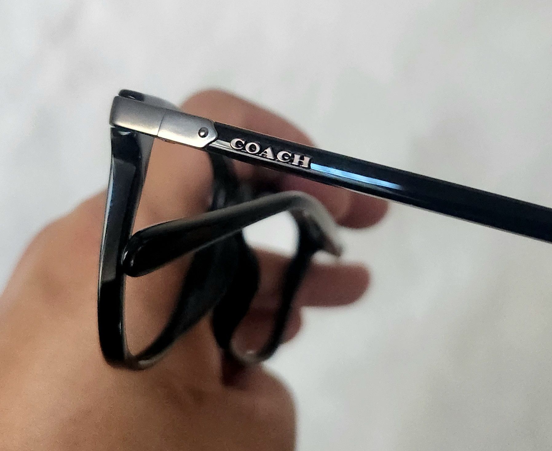 Coach Coach Eyeglasses HC 6228U 5002 eyeglasses Black Frame only Size ONE SIZE - 9 Thumbnail