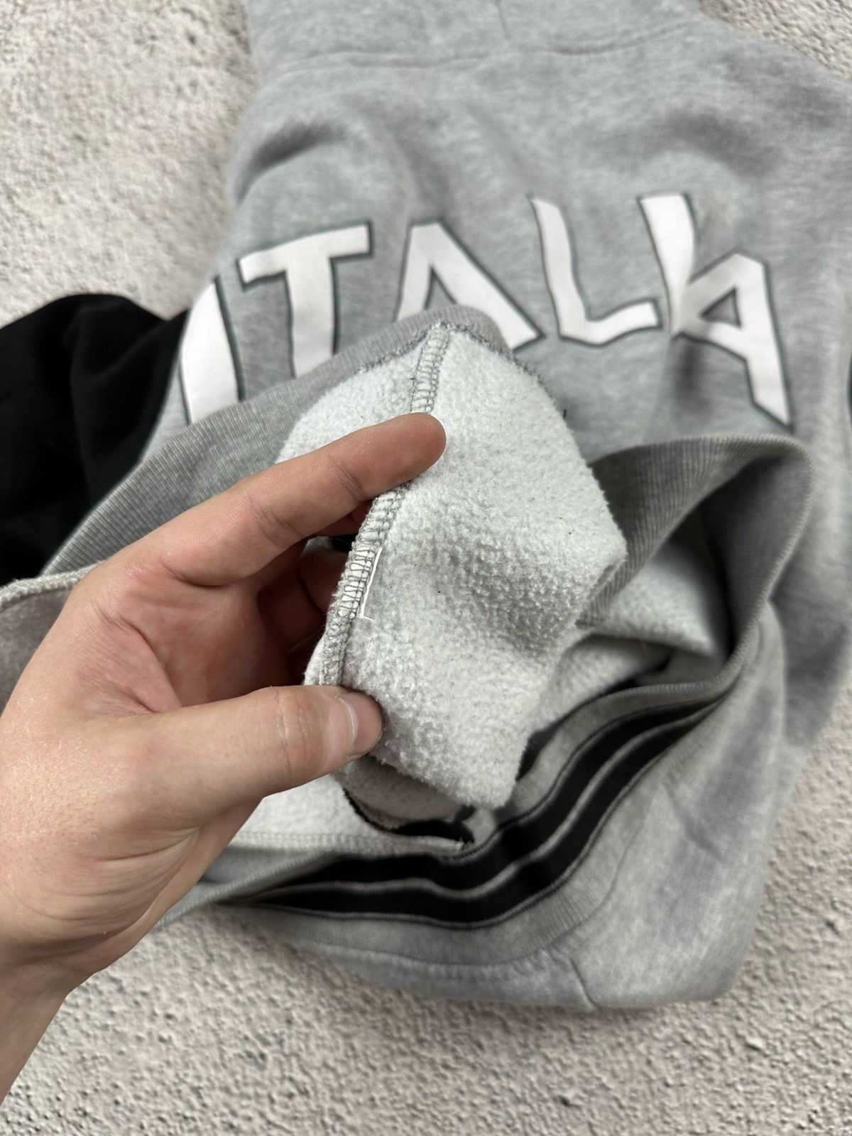 Japanese Brand Italia Full Zip Hoodie Y2K Soccer Jersey Blockcore Style Size US M / EU 48-50 / 2 - 12 Thumbnail