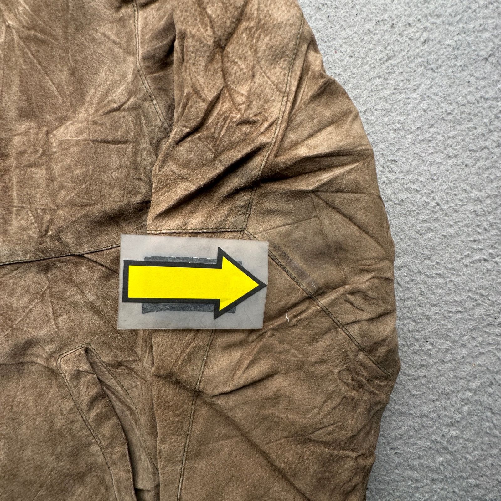 Other VTG Arizona Jean Genuine Leather Suede Bomber Jacket Large Size US L / EU 52-54 / 3 - 6 Thumbnail