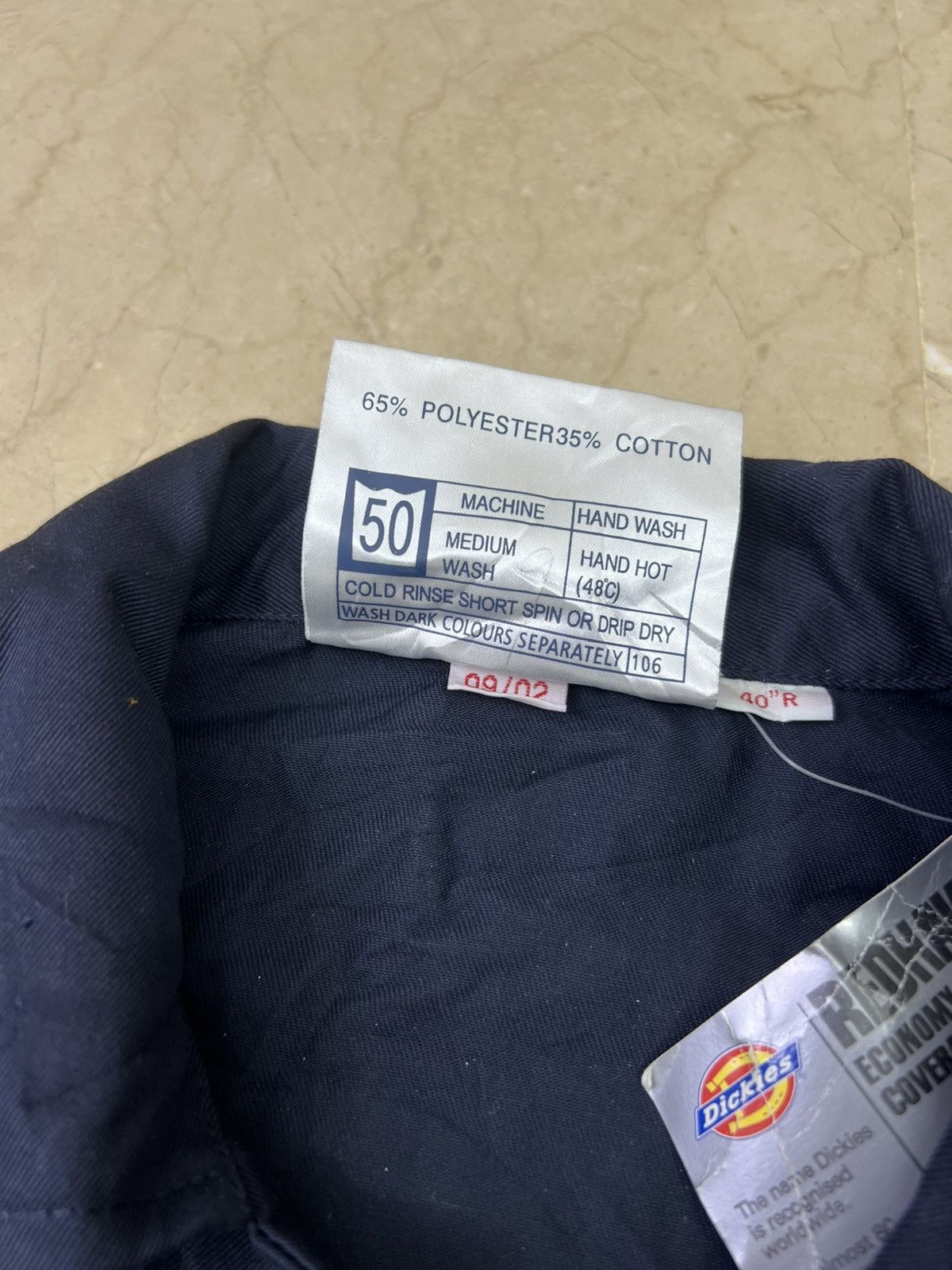 Dickies VintageDickies RedhawkNavyBlue WorkwearCoveralls Jumpsuit40R Size US L / EU 52-54 / 3 - 5 Thumbnail