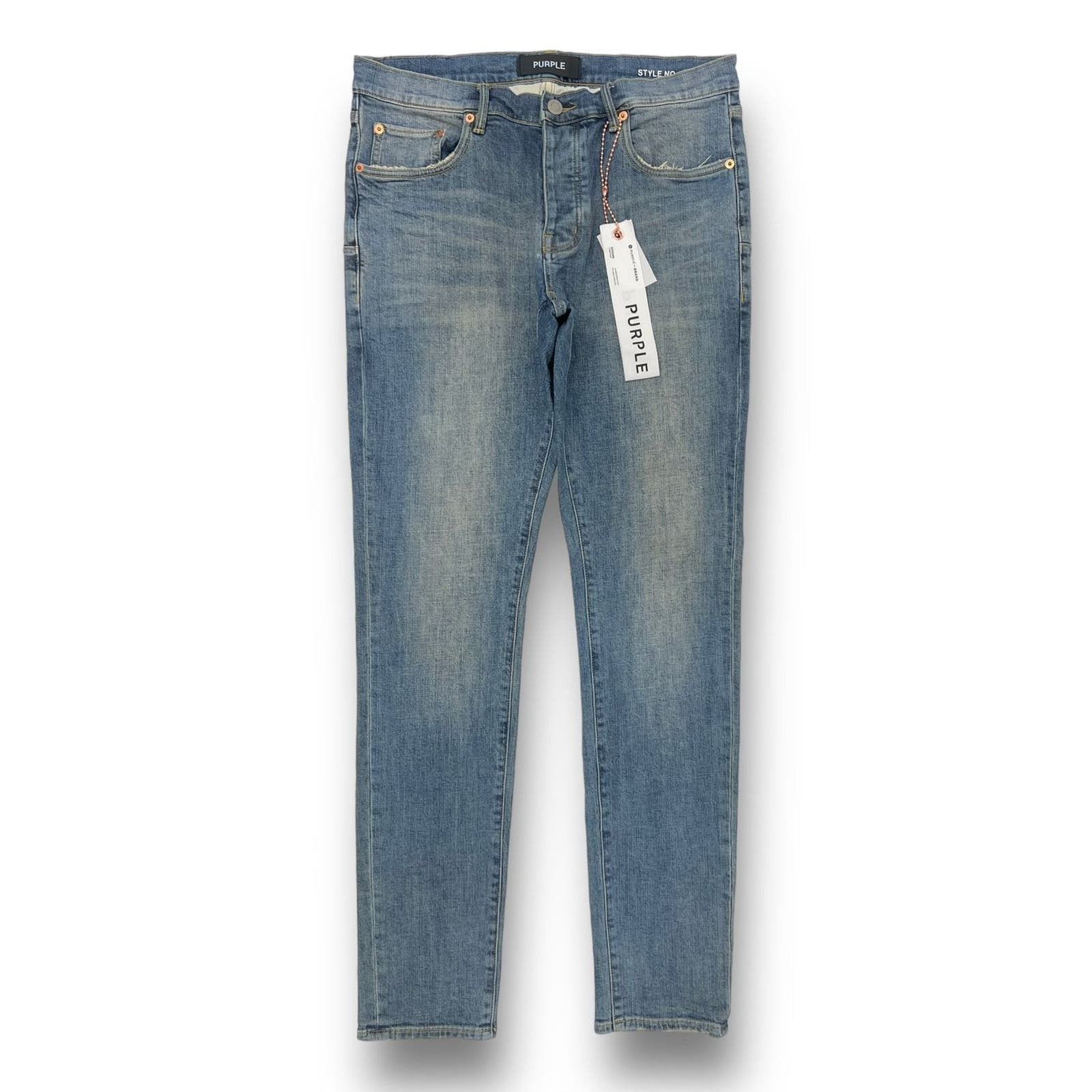 Purple × Purple Brand PURPLE- P001- Mechanic Vintage Indigo Size US 32 / EU 48 - 2 Thumbnail