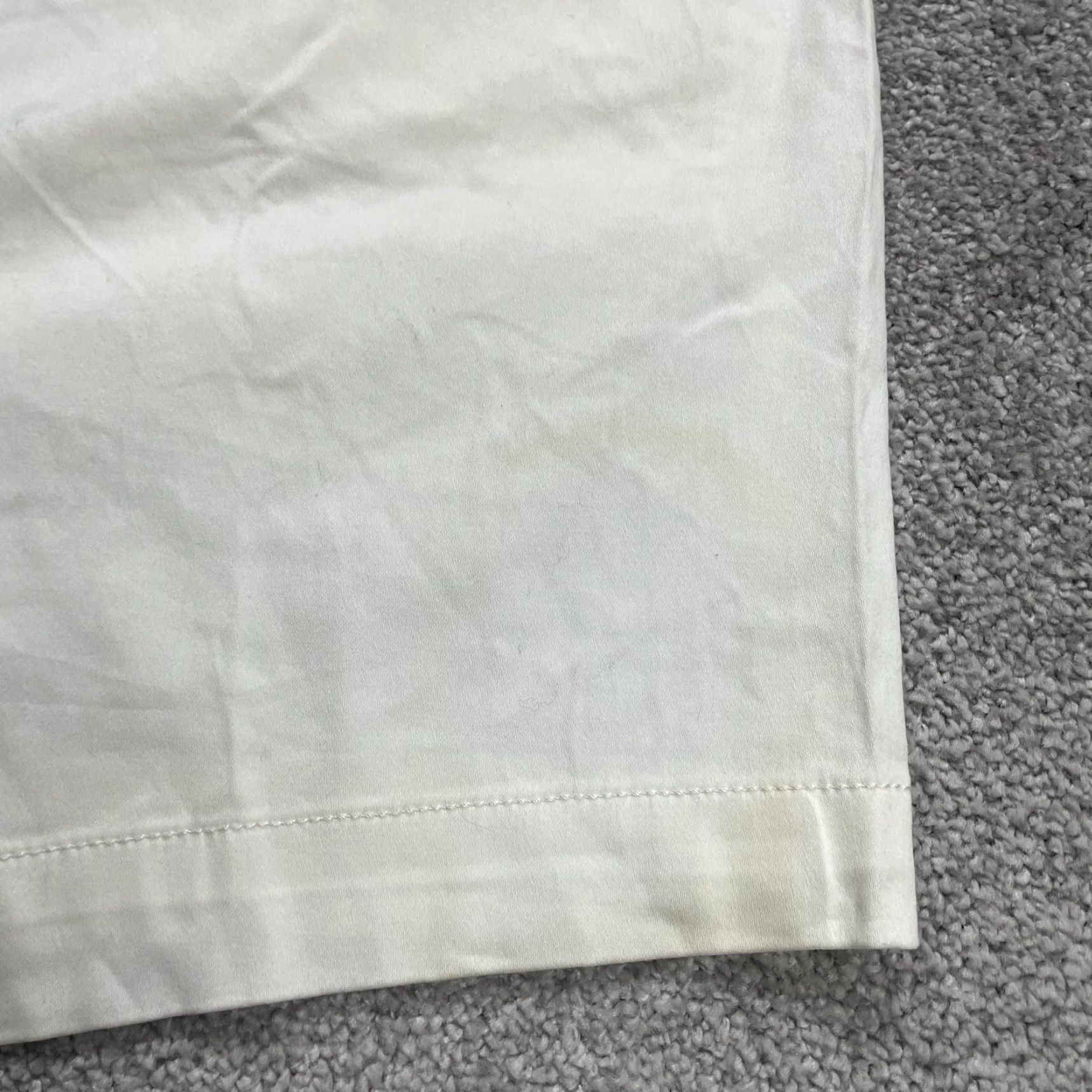 Vintage Miss Demeanor+ Womens Bermuda Shorts 14 White Mid Rise Stretch Cotton Casual NWT Size 36" / US 14 / IT 50 - 3 Thumbnail