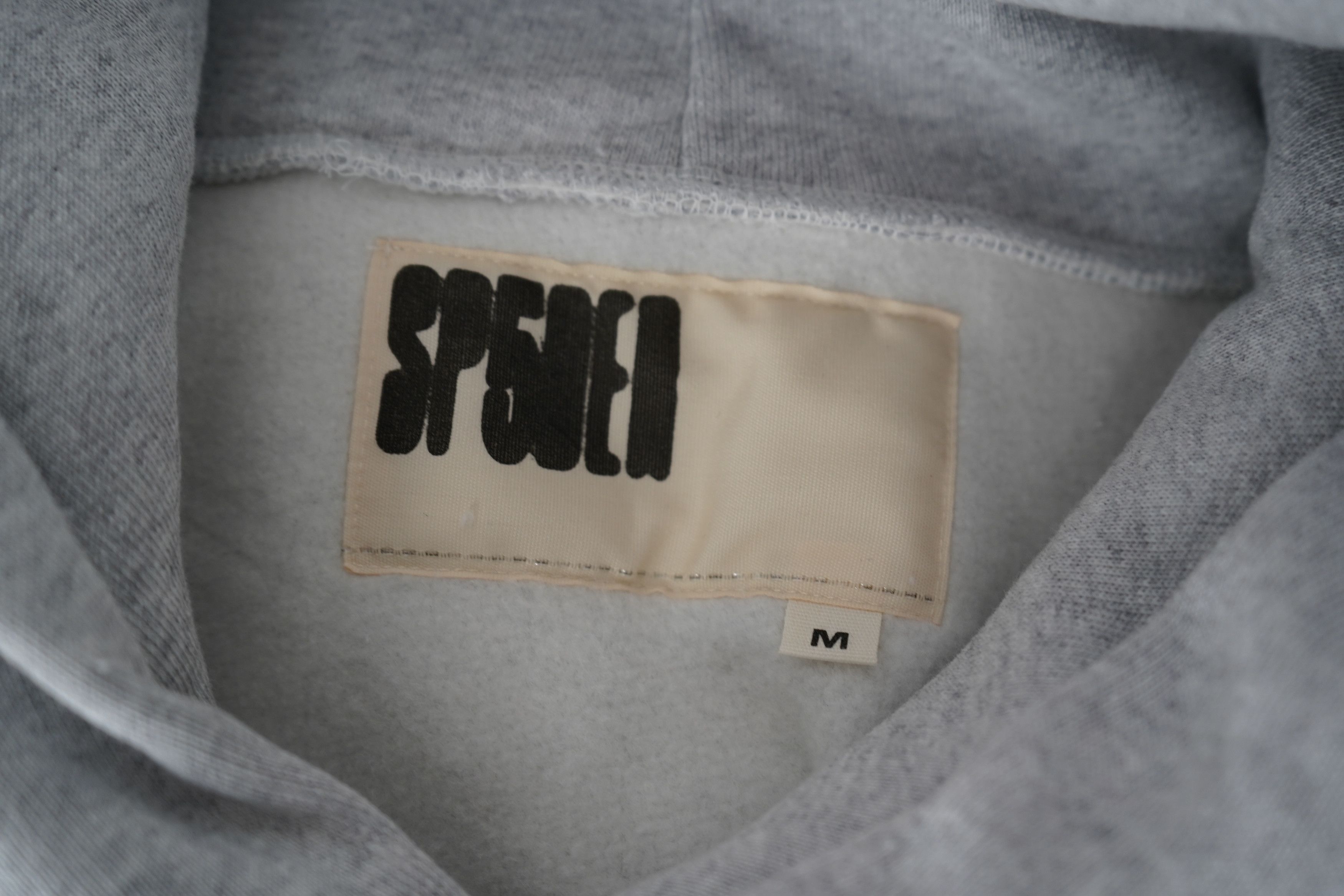 Sp5der Sp5der - Souvenir Hoodie (I Love Sp5der) - Heather Grey, M Size US M / EU 48-50 / 2 - 7 Thumbnail