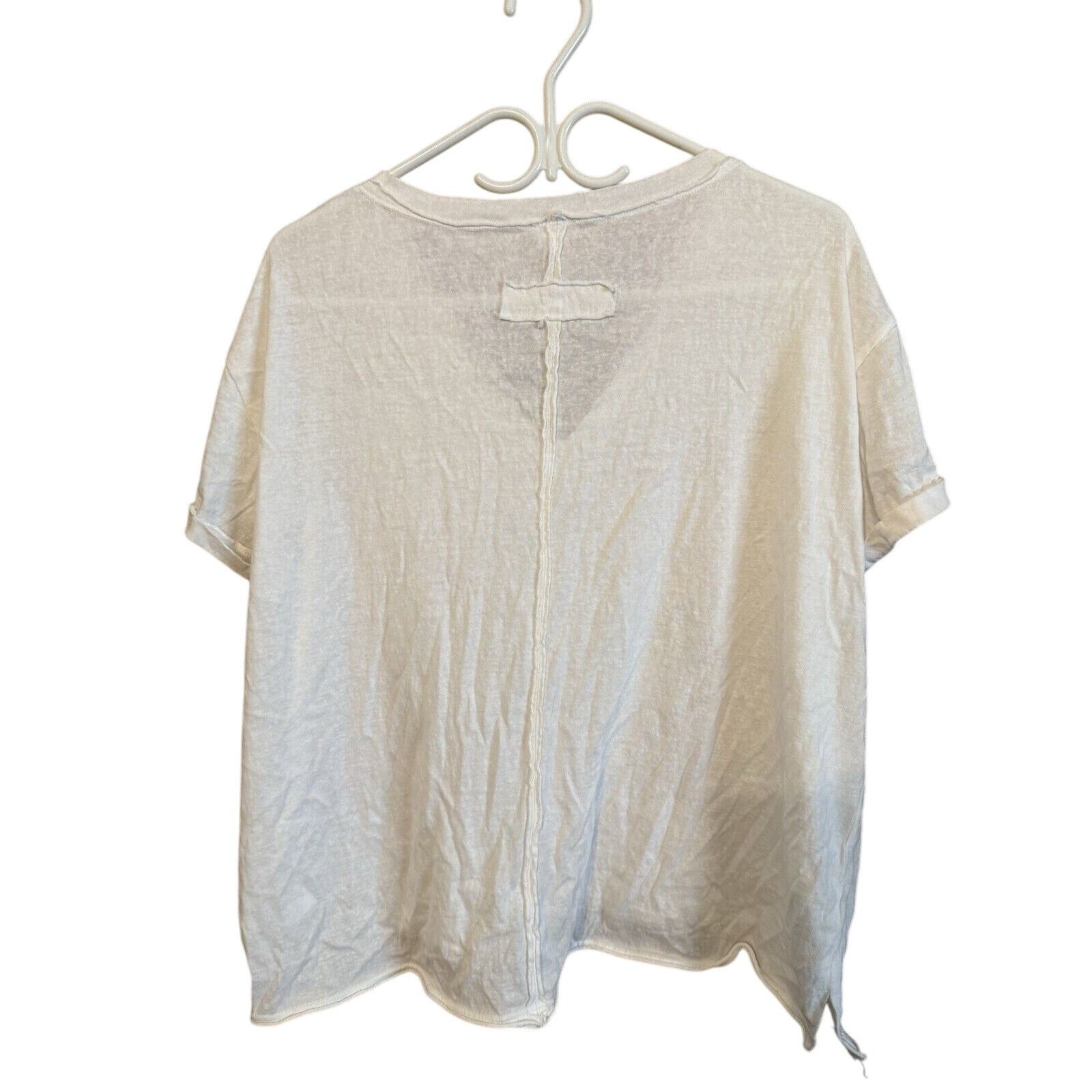 Other La Miel Oversized Basic White Tee Size M / US 6-8 / IT 42-44 - 2 Thumbnail