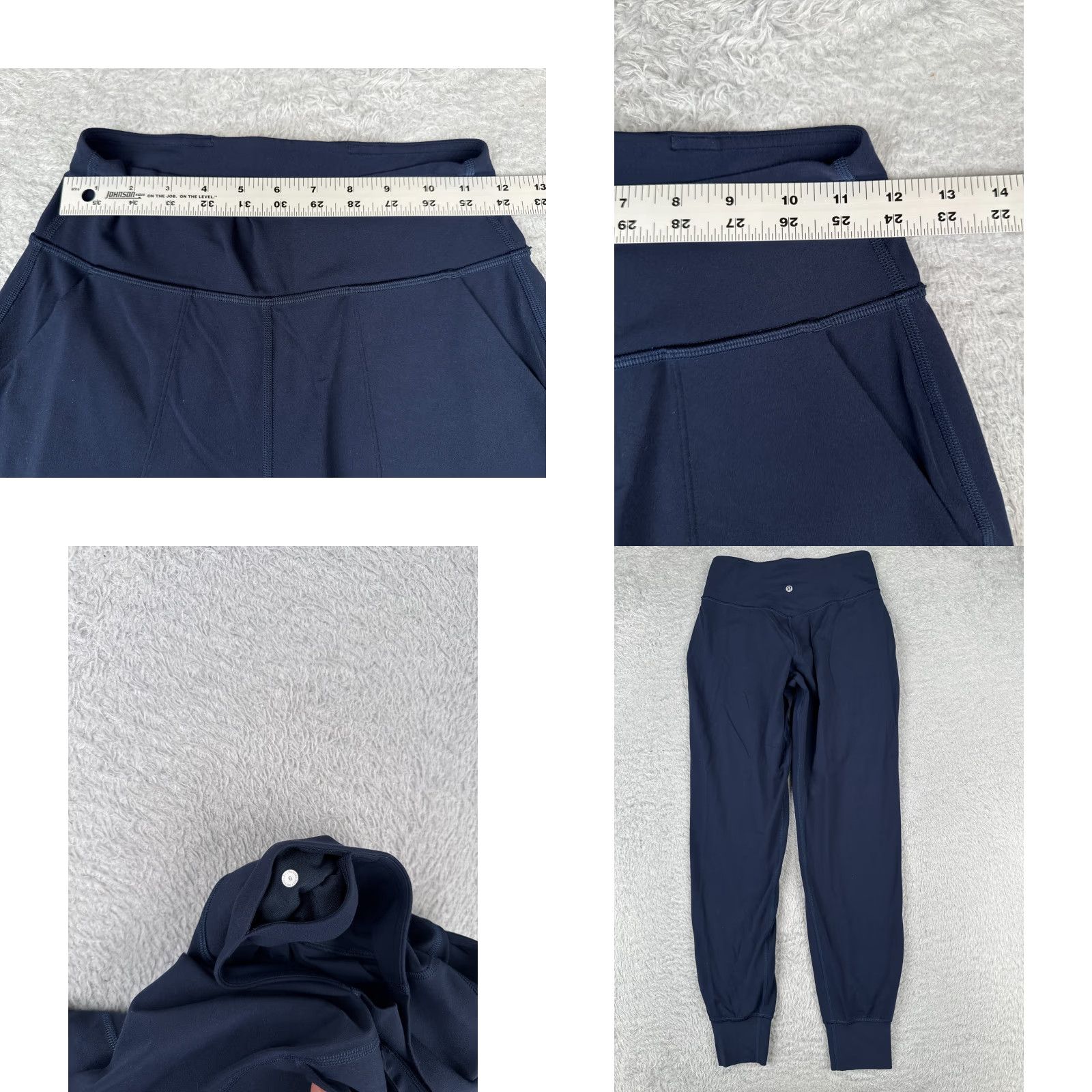 Lululemon Lululemon Womens Jogger Pants Activewear Tapered Fit 6 Blue Align Yoga Workout Embroidered Size 28" / US 6 / IT 42 - 8 Thumbnail
