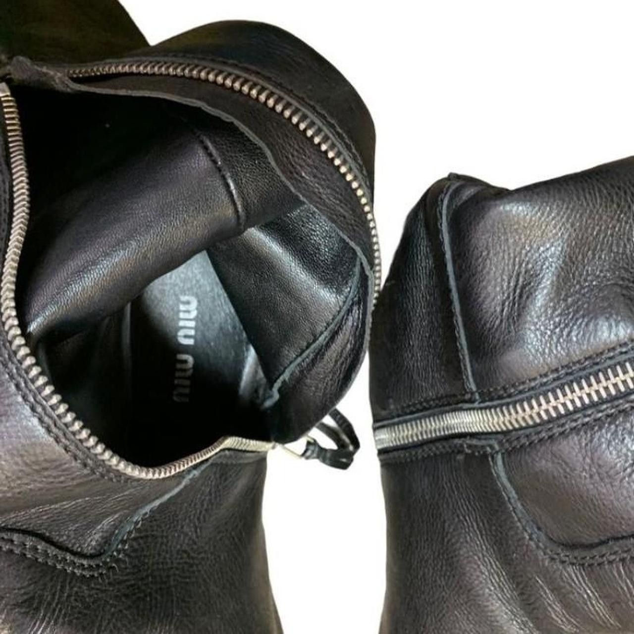 Miu Miu Miu miu riding tall boots Size US 7.5 / IT 37.5 - 8 Thumbnail