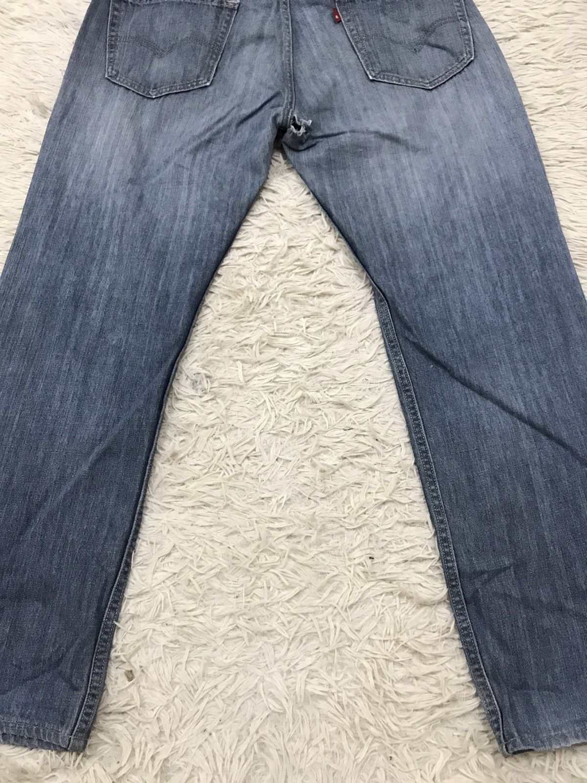 Levi's Vintage Clothing × Vintage Vintage Levis Lot 505 Single R Distressed Denim Jeans Size US 34 / EU 50 - 9 Thumbnail