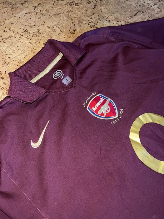 Nike Vintage Arsenal 2005 2006 Nike soccer O2 jersey | Grailed