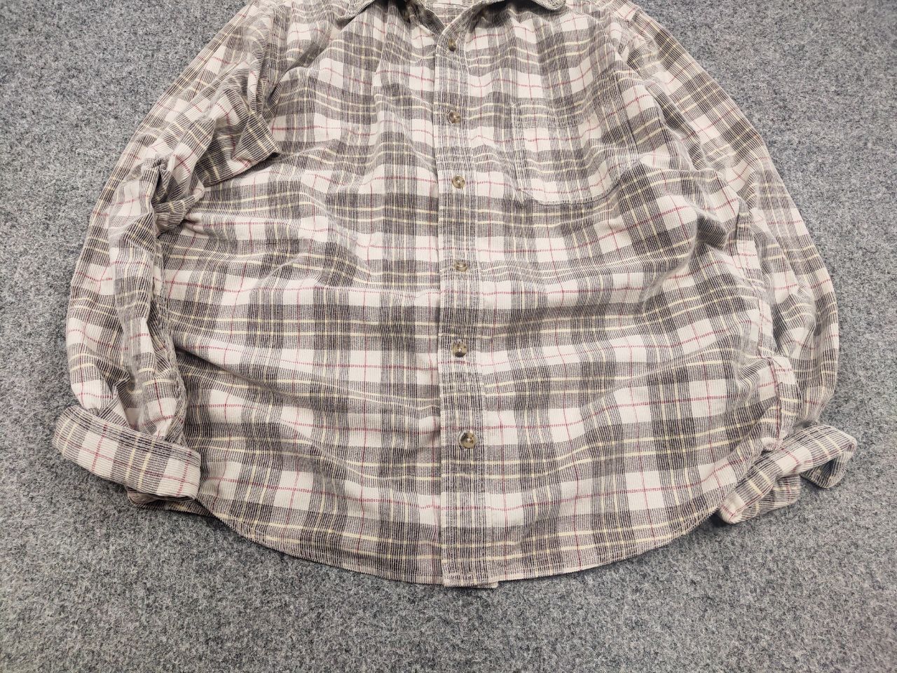 Eddie Bauer Vintage eddie bauer usa Japan Design Corduroy Check Shirt Size US S / EU 44-46 / 1 - 5 Thumbnail