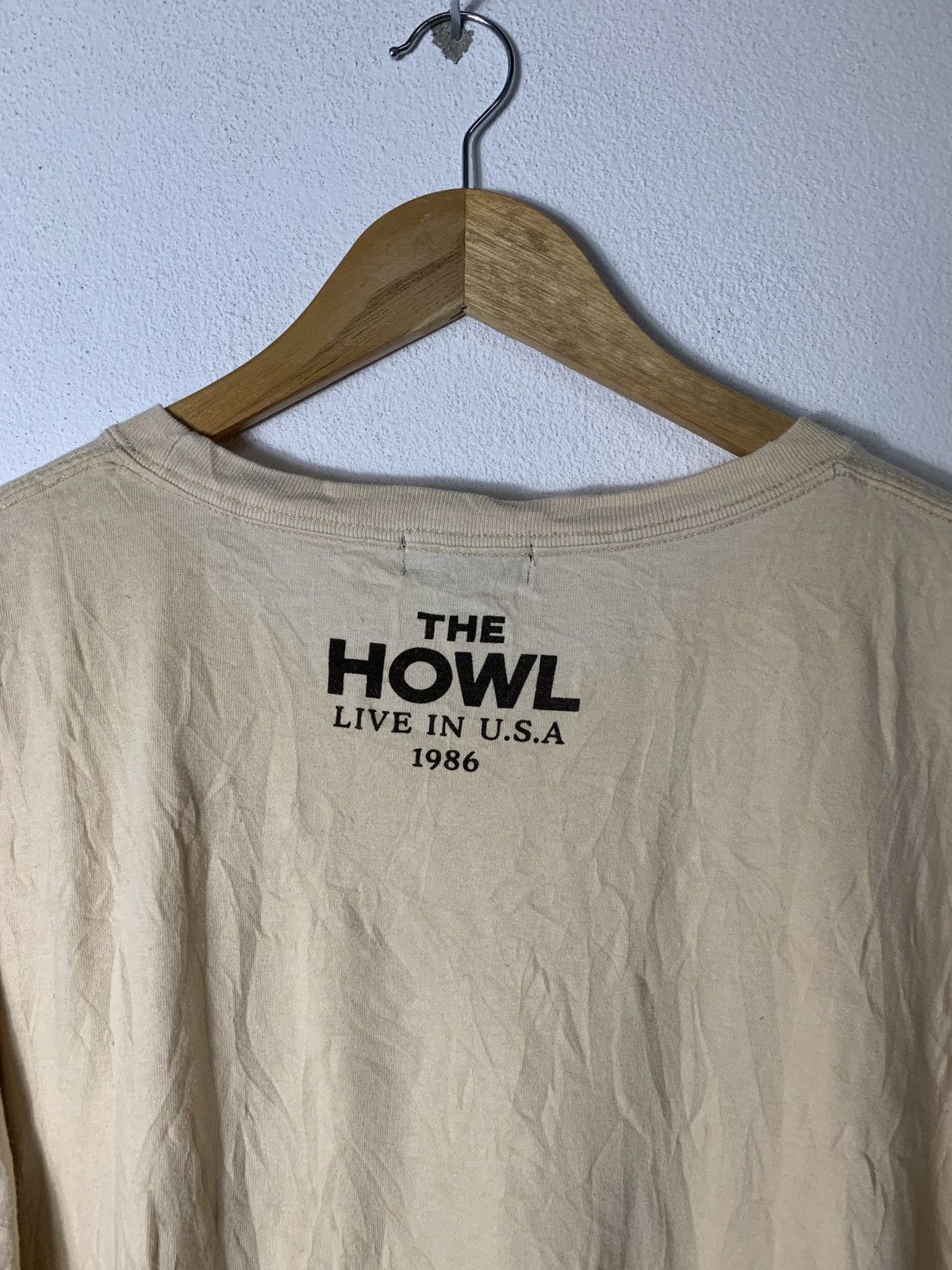 Japanese Brand × Vintage Vintage The Howl Live In USA 1986 Tshirt Size US XXL / EU 58 / 5 - 3 Thumbnail