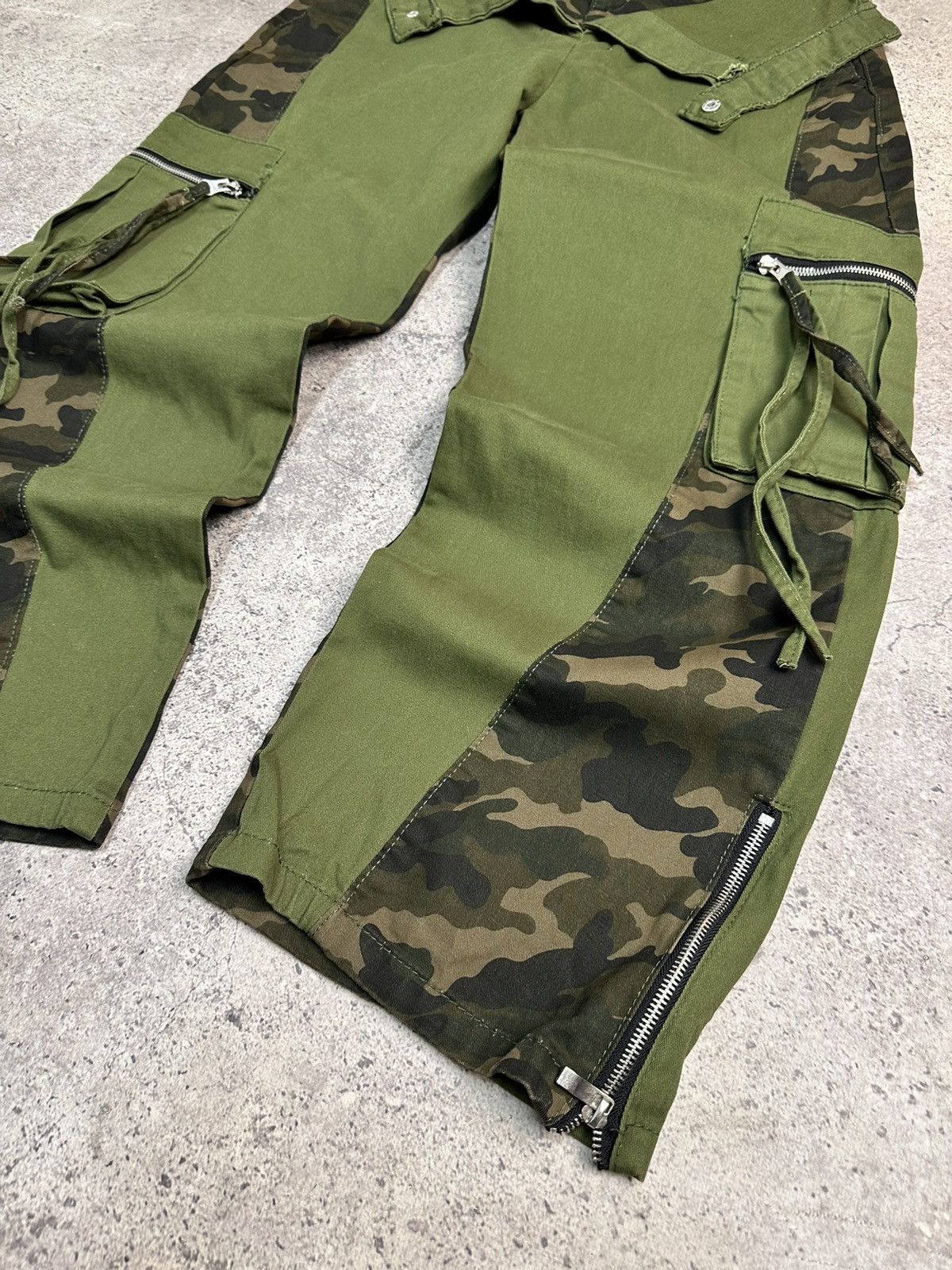 GOA LGB Baggy GOA Flare Military Style Cargo Pants Ifsixwasnine Size US 32 / EU 48 - 4 Thumbnail