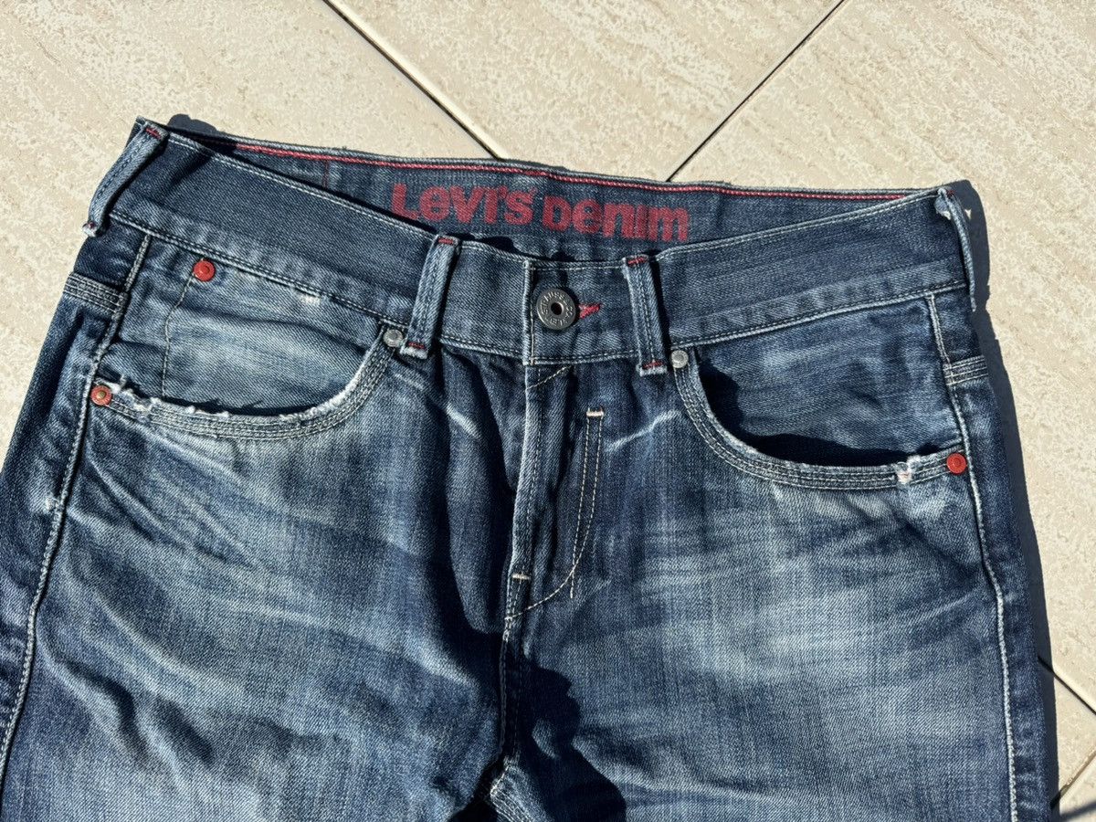 Levi's × Vintage LEWIS JEANS 522 Straight Red Size US 32 / EU 48 - 1 Thumbnail