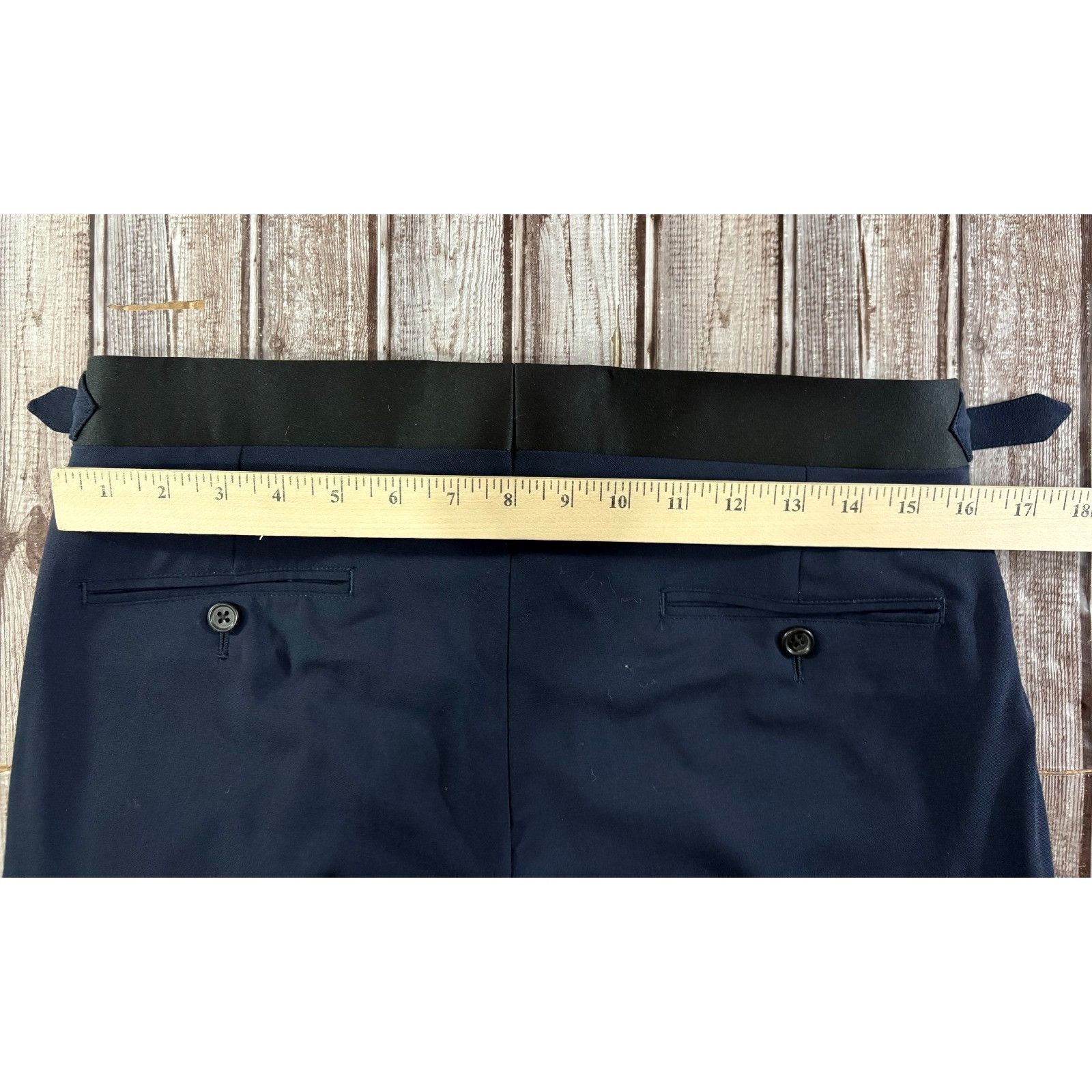 Todd Snyder Todd Snyder Wool Military Tuxedo Dress Pants Size 32 x 30 co Size US 32 / EU 48 - 5 Thumbnail