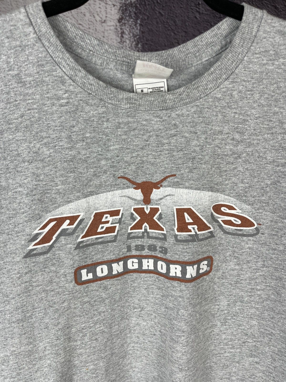 NCAA FOTL vintage y2k Texas 1883 Longhorns band tee Size US M / EU 48-50 / 2 - 3 Thumbnail