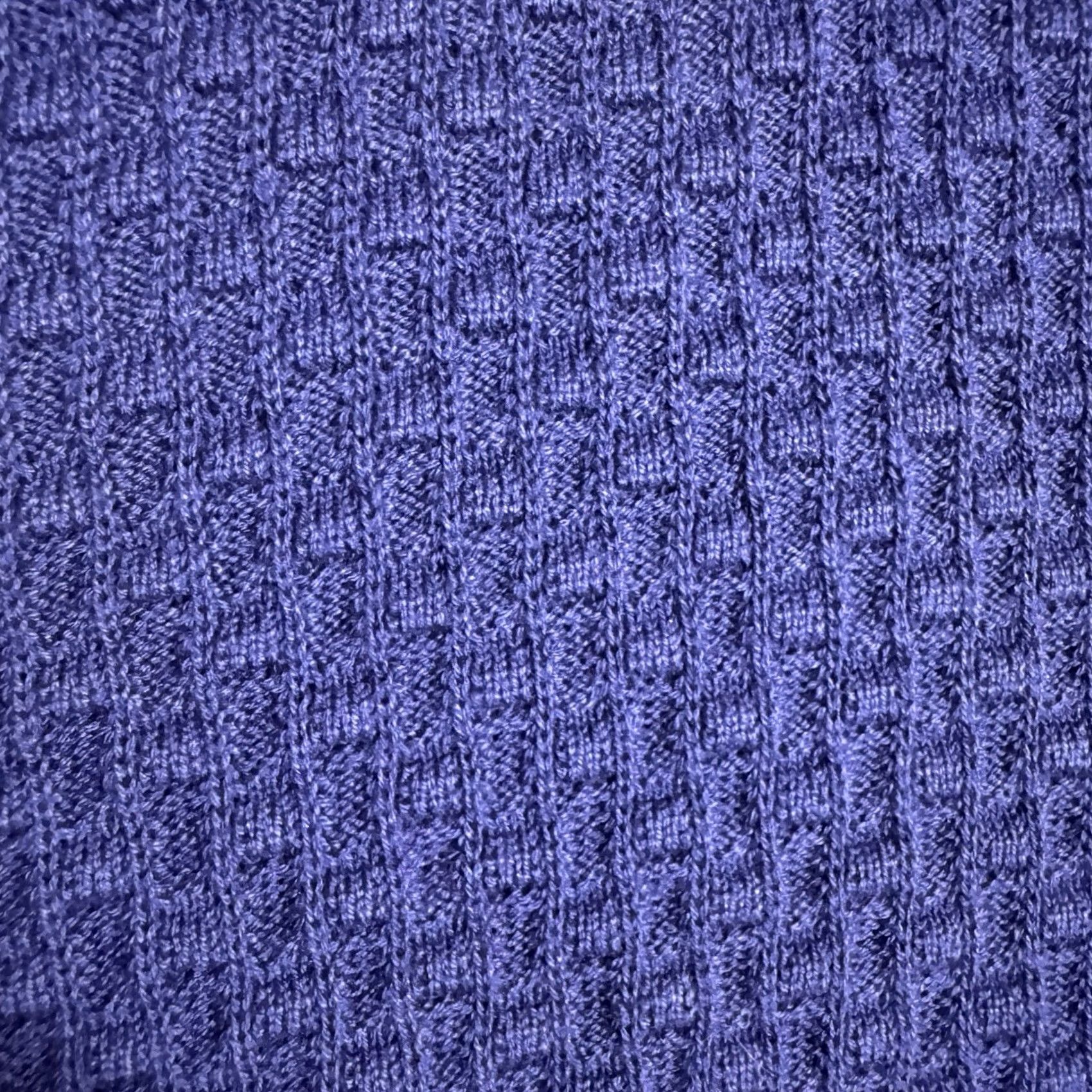 Tommy Bahama Tommy Bahama Sweater Mens XL Sandbar Mock Pullover Knit Ribbed Sandbar Pullover Knit Geometric Pattern Casual Mens XL Blue Size US XL / EU 56 / 4 - 5 Thumbnail