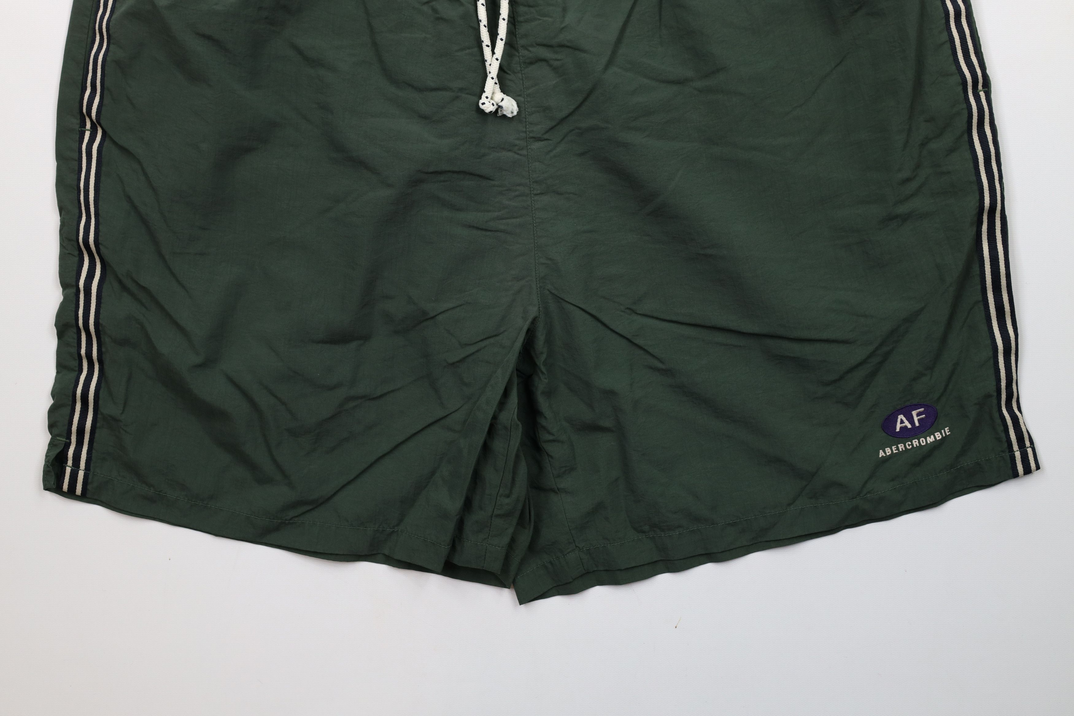 Abercrombie & Fitch × Vintage Vintage 90s Abercrombie & Fitch Lined Above Knee Shorts Size US 36 / EU 52 - 4 Thumbnail
