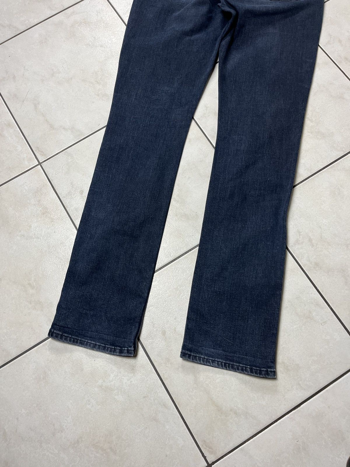 Acne Studios Acne Studios Max Blue Black FW20 classic jeans pants denim Size US 34 / EU 50 - 14 Thumbnail