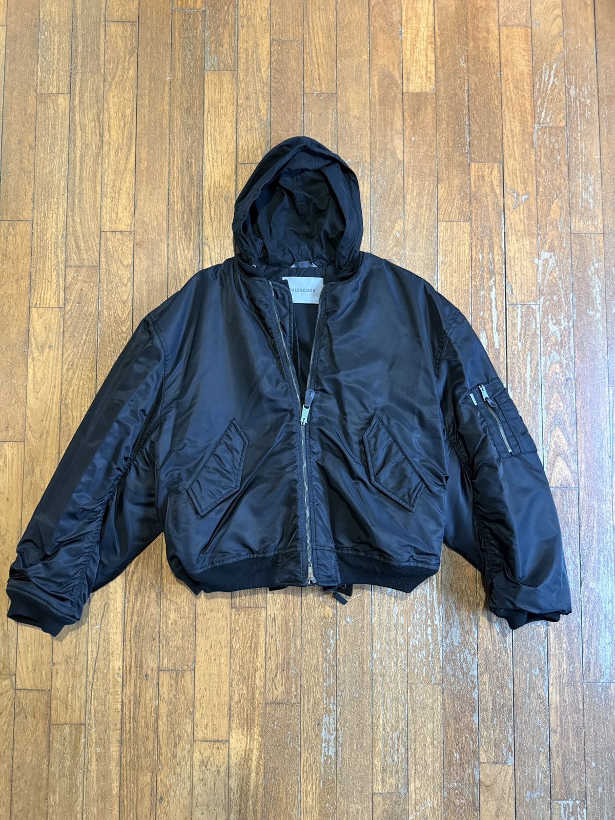 Balenciaga Hooded Bomber SS26 Size US M / EU 48-50 / 2 - 1 Thumbnail