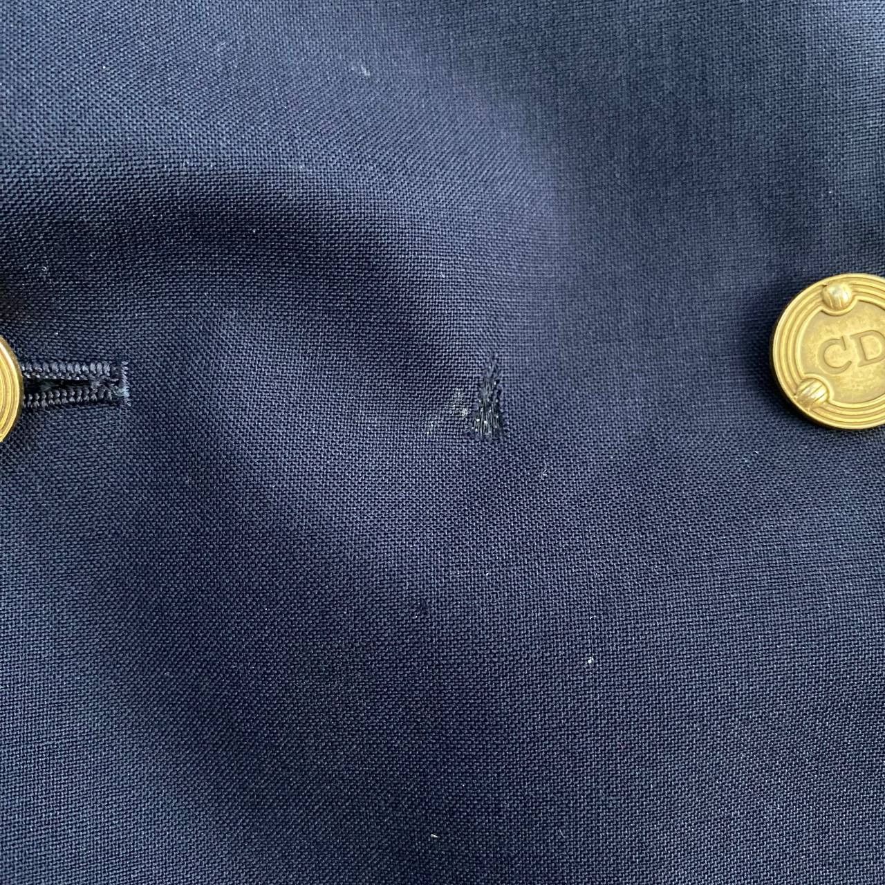 Christian Dior Monsieur Vintage Double Breasted Blazer Gold Button by Christian Dior Size US L / EU 52-54 / 3 - 6 Thumbnail