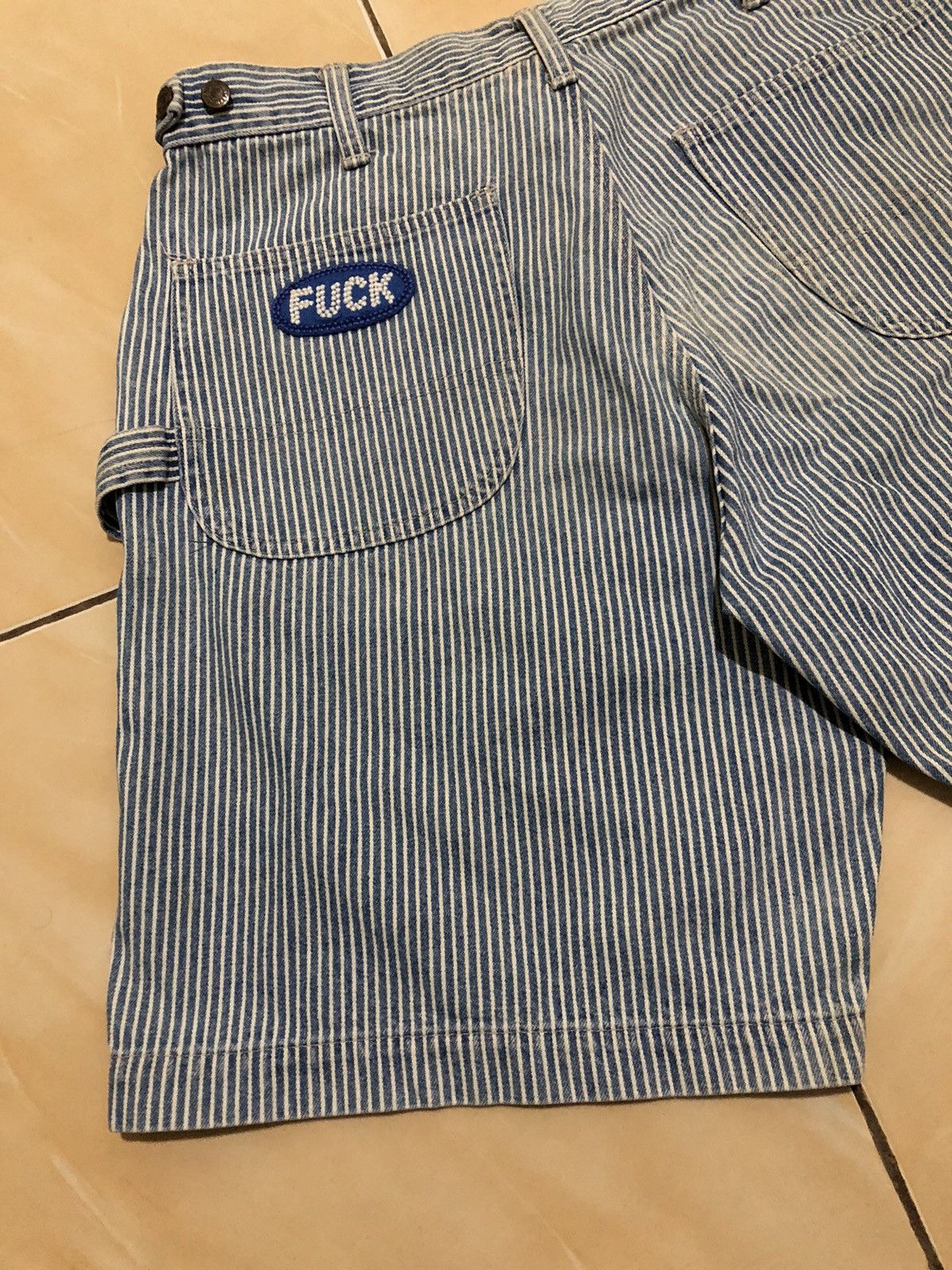 Hysteric Glamour × Japanese Brand Hysteric Glamour Carpenter Strip Embroidered Patch Pant Size US 30 / EU 46 - 7 Thumbnail