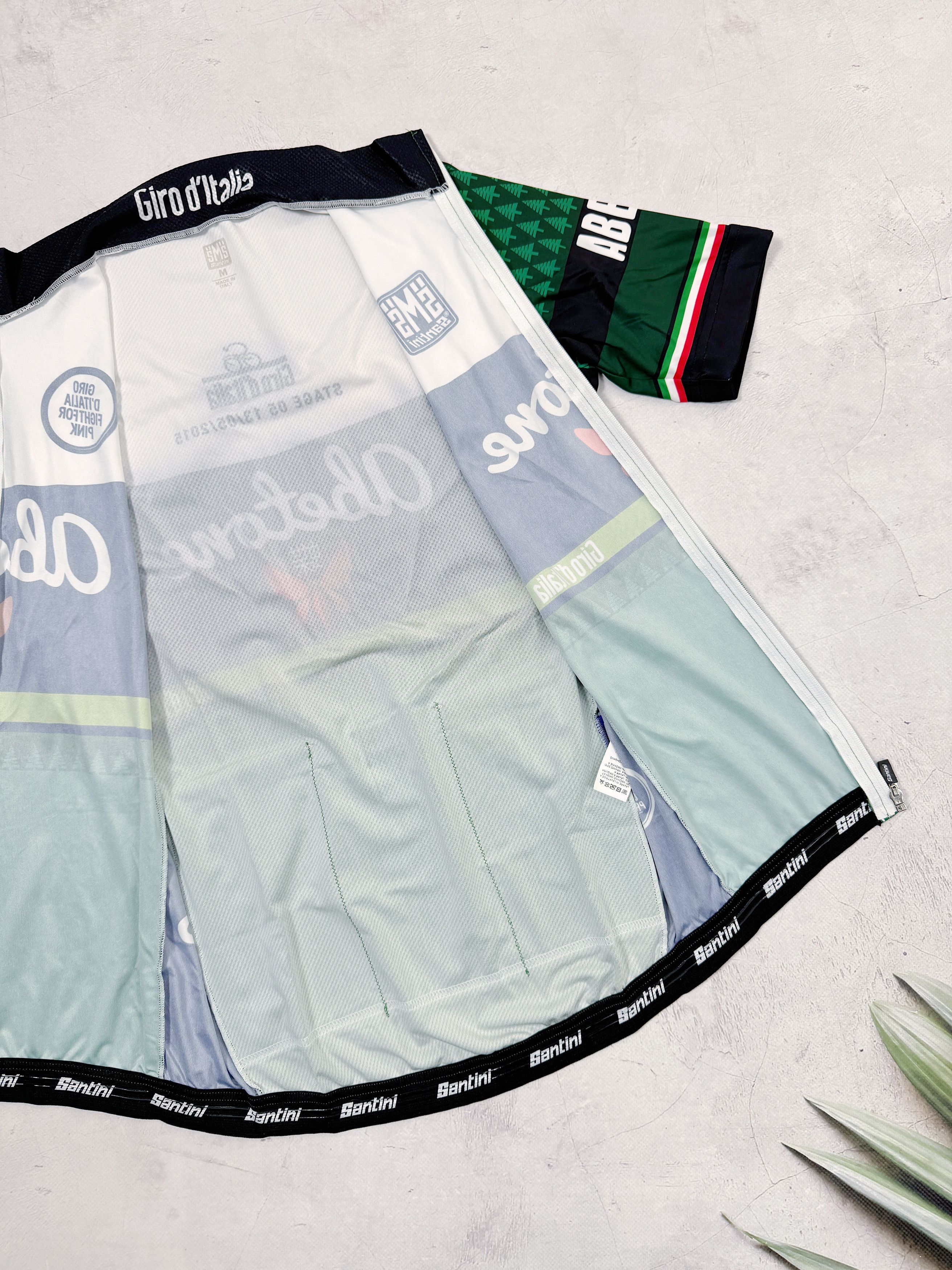 Sports Specialties Santini Cycling Jersey Abetone Giro D'Italia Fight for Pink Size US M / EU 48-50 / 2 - 9 Thumbnail