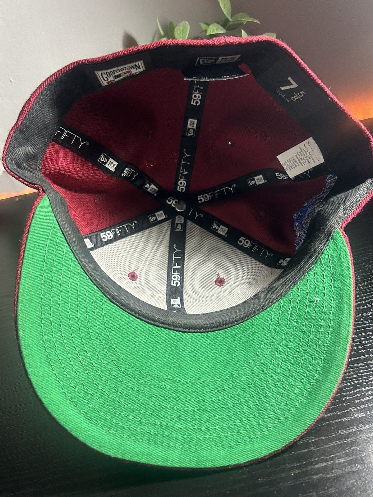New Era Toronto Blue Jays “Wine Collection”🍷 Size 7 5/8 Size ONE SIZE - 5 Thumbnail