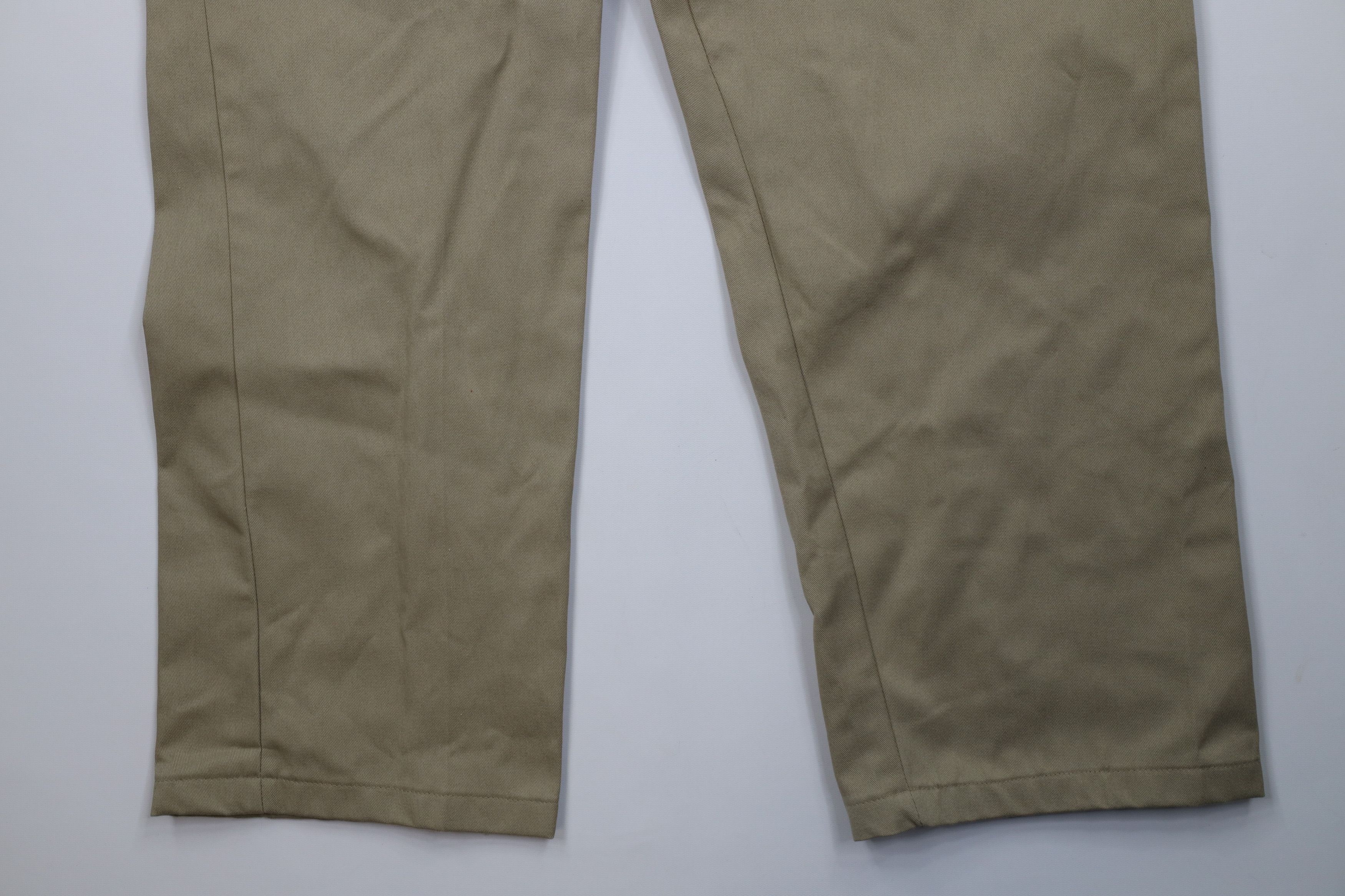 Dickies Deadstock Vintage Y2K 2005 Dickies Fit Wide Leg Pants Beige Size US 44 / EU 60 - 4 Thumbnail