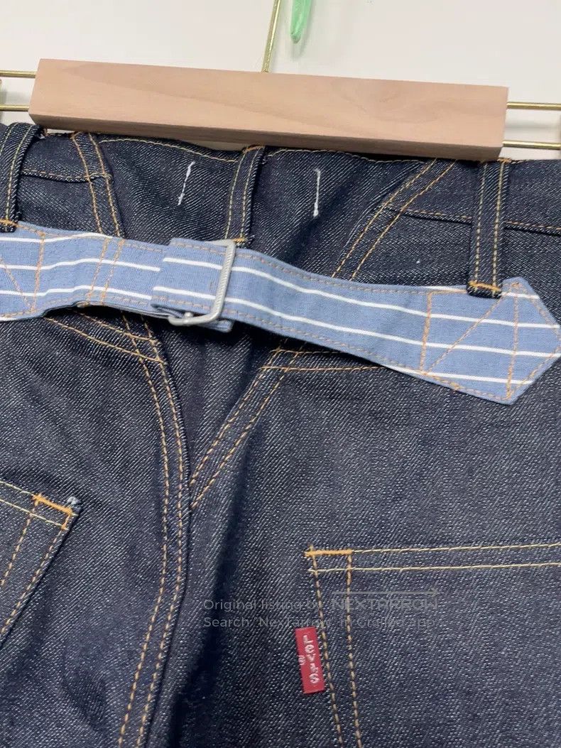Junya Watanabe Junya Watanabe size XS Patchwork Denim Pants Size US 27 - 3 Thumbnail