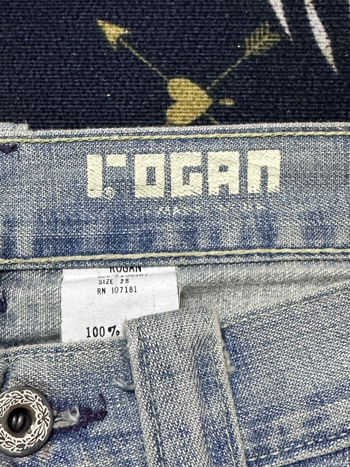 Rogan Vintage Rogan Flare Bootcut Faded Denim Size US 30 / EU 46 - 6 Thumbnail